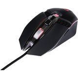 Mouse Gamer Hp M-270 C/ Led Colorido 6 Botões 2400 Dpi Pret