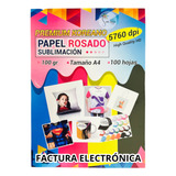 Kit 5 Resmas Papel Sublimación A4 Premium X 500 Hojas