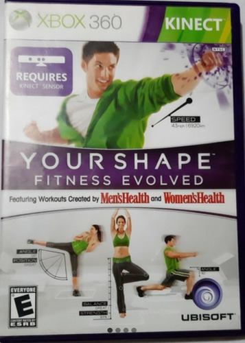 Juego Xbox 360 Your Shape Fitness Evolved Original Físico 