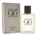 Perfume Armani Acqua Di Gio Pour Homme Edt 50ml Original Imp