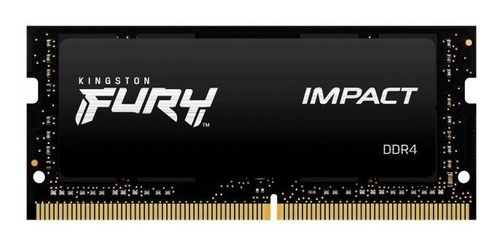 Memoria Ram Sodimm Kingston Fury Impact 8gb Ddr4 2666mhzcl15