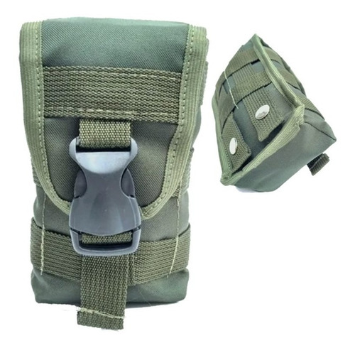 Bolso Colete Modular Molle Porta Carregador De Fuzil Duplo