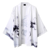 Kimono Japonés Con Mangas De Cinco Puntos Y Summer Para Homb