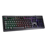 Kit De Teclado Y Mouse Gamer Noga Nkb-089 Teclado Negro