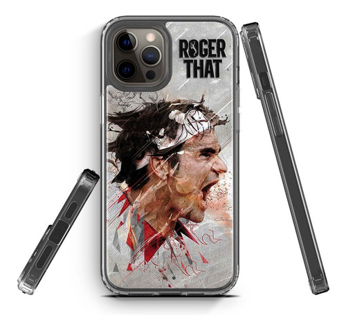 Funda Protectora Para iPhone Roger That Federer Acrigel Rudo