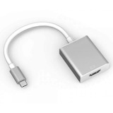 Adaptador Usb Type C A Hdmi Nuevas Gris Nuevo