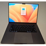 Macbook Pro 16 M1 Max 32gb 1tb Ssd 10cpu 32gpu  Cor Prateado