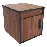 Mueble De Baño Dustry Suspendido Café 1 Puerta 400x415x460mm