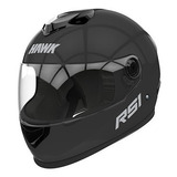 Casco Hawk Rs1 Negro Brillante Talle Xl