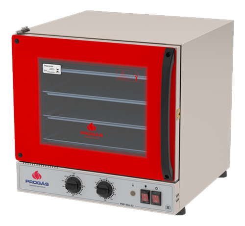 Forno Turbo Elétrico Fast Oven Prp-004 G2 Progás 39 Litros Vermelho 127v 