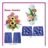 Moldes Flores Foamy Fomy Kit Rosa Rojas Jumbo Envio Gratis