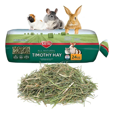 Heno Timothy Hay Kaytee Cobayos Conejos Chinchillas 680g Alta Fibra | MercadoLibre
