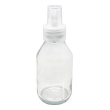 Botella Vidrio Jarabe Envase 125 Cc Atomizador Spray X20