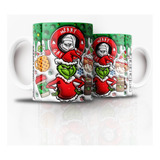 Tazón Taza Personalizada Navidad Grinch Starbucks 3d 