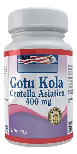Centella Asiatica Gotu Kola 400mg 9 - Unidad a $613
