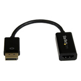 Adaptador Startech Dp2hd4ks Displayport A Hdmi 4k Color Negro