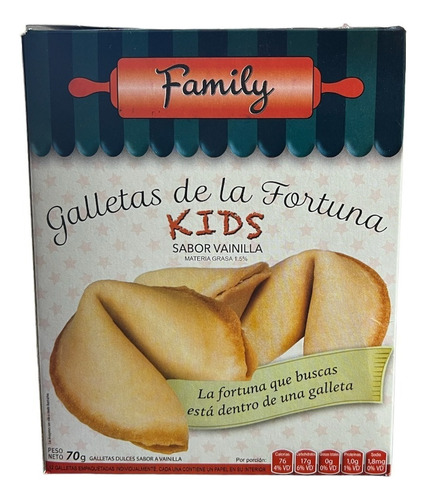 Galletas De La Fortuna Kits 70 G - Family