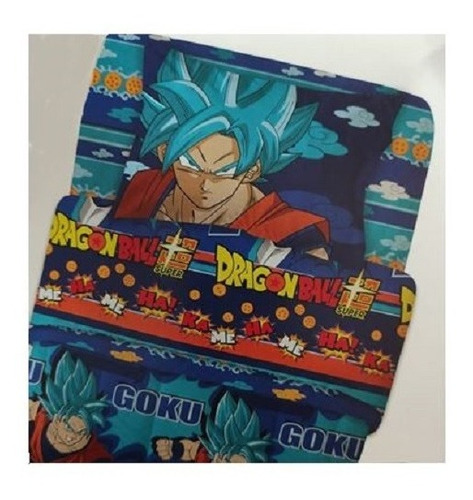 Set Sábanas Dragon Ball Z Plaza Y Media 1.5 Plz / Jp Ideas