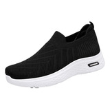 Calzado Dama Tenis Tenis Dama Confort Step Tennis Negros Muj