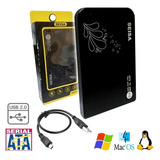 Case Externo Usb 2.0. Discos De Notebook Hdd / Ssd Sata 2.5 