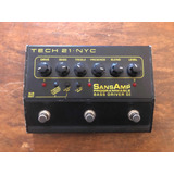 Pedal Bajo Electrico Tech 21 Sansamp Programmable Driver Di