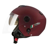 Capacete New Atomic Elite Vermelho Fosco Tam. 60 Cap-716car