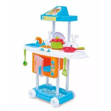 Cozinha Infantil Com Rodas Riva Mr. Chef 