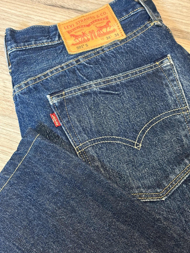 Calça Jeans Levis 501 S Skinny 42 / 44 - W34 L34