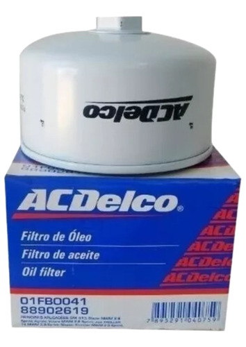 Kit 3 Filtros + Aceite Acdelco Chevrolet S10 2.8 2006/2011 Foto 4