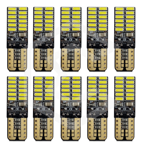 Kit 5 Par Focos De Pellizco 24 Led Canbus Alta Intensidad  