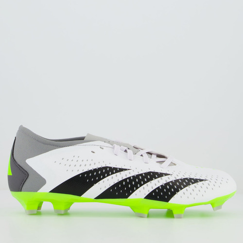 Chuteira adidas Predator Accuracy 23.3 Lowfg/ag Campo Branca