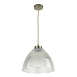 Lámpara Led Colgante Aluminio Satinado 15w Tecnolite Ctl-8070/s Color Blanco
