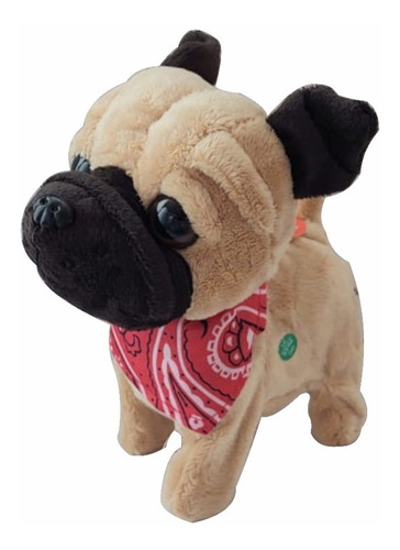 Perro Robot Muñeco Peluche Pug Sharpei Schnauzer Ladra Camin