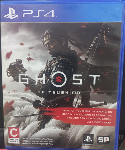 Ghost Of Tsushima Ps4 Original Usado