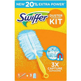 Set De Limpieza De Polvo Swiffer Microfibre, 1 Mango Y 3 Alm