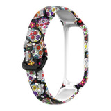 Correa De Silicona P/samsung Galaxy Fit 2 R220 - Skull