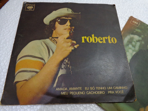 Roberto Carlos Dois Disco Vinil Compacto Ñ Lp Agulha Toca Cd