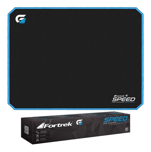 Mouse Pad Gamer Fortrek Speed Mpg102 Azul 440x350mm Grande