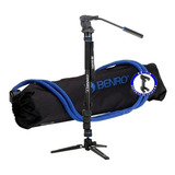 Monope Benro Kit Vídeo Mct28af Connect + S2pro + Estojo