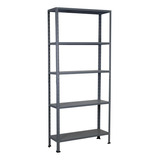 Estante Metálico Rack Organizador Adf 5 Niveles 190x84x30cm