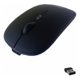 Mouse Sem Fio Recarregável Wireless Optico Led Ergonômico 