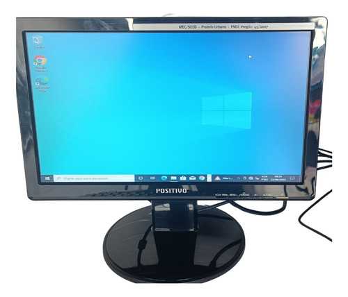 Monitor Positivo Lcd Widescreen De 16 Polegadas W1642st Vga