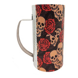 Vaso Guira Porta Lata Guiro Térmico Con Raspador - Oddity