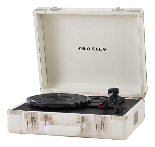 Crosley Cr6019f-sa - Tocadiscos De Vinilo Con Bluetooth De 3