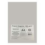 Bloco De Papel Vegetal Colordrop A4 50 Folhas 180g 3 Un