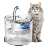 Bebedero Dispensador Agua Automatico Gatos Perros Con Sensor