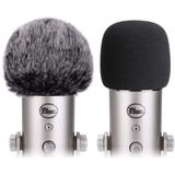 Set Filtros Micrófono Blue Yeti Flurry Y Esponja Anti Pop