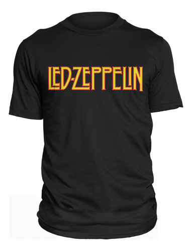 Playera Led Zeppelin Metal Rock