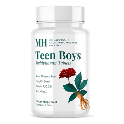 Multivitamínico Chicos Adolescentes 60 tabletas Michaels Health | MercadoLibre