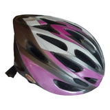 Casco Ciclismo Bell Solar Adulto Pink/white/grey 54-61 Cm
